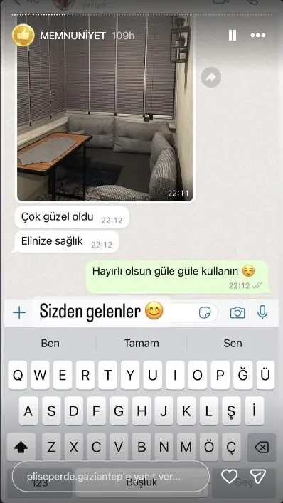 Instagram plise perde memnuniyet paylaşımı 30