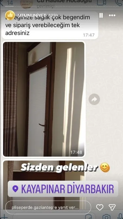 Instagram plise perde memnuniyet paylaşımı 17