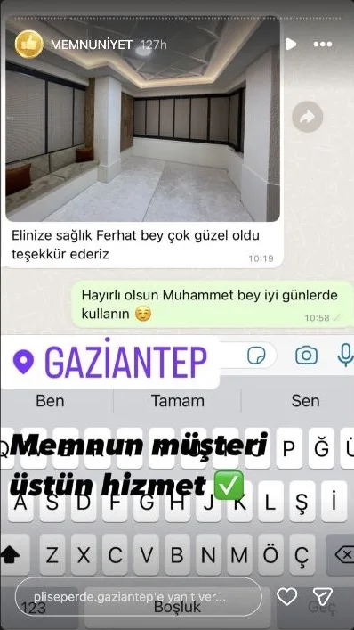 Instagram plise perde memnuniyet paylaşımı 10