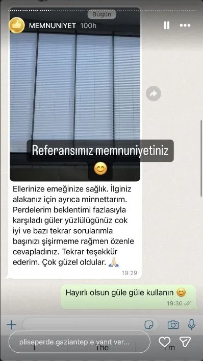 Instagram plise perde memnuniyet paylaşımı 32
