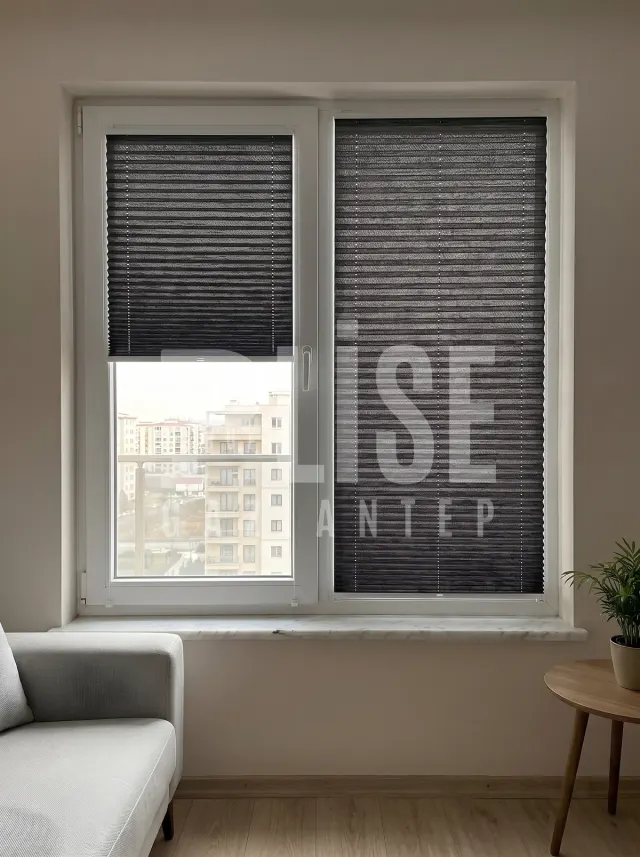 NEO FASHION 04 Modern Desen plise perde — Pencere